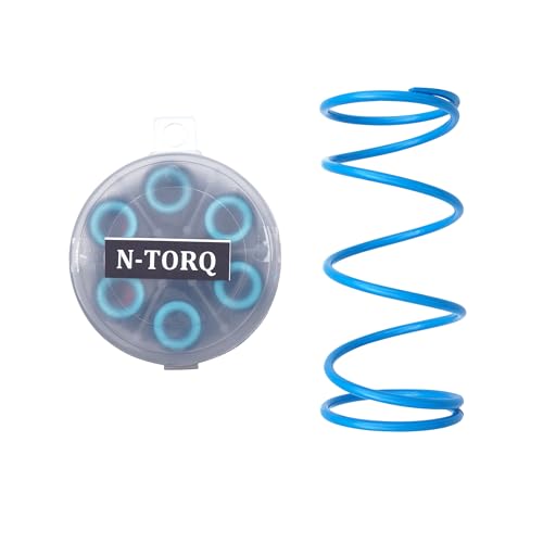 Image of NIKAVI RRL04 Rocket Roller Weights with Spring | Premium CVT Roller Weight Set Compatible with TVSS Ntorq | Improved Acceleration, Smooth Transmission & Durable Performance