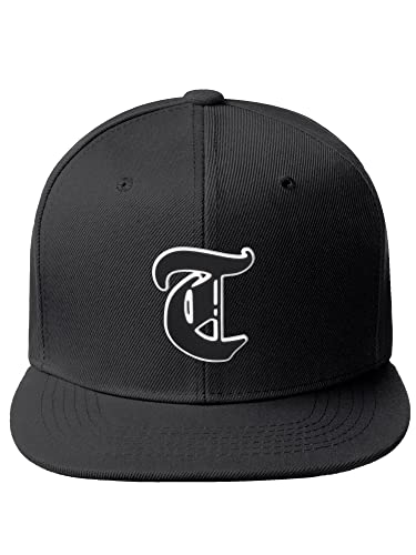 Gorra Snapback plana con letras Old English miniatura 2