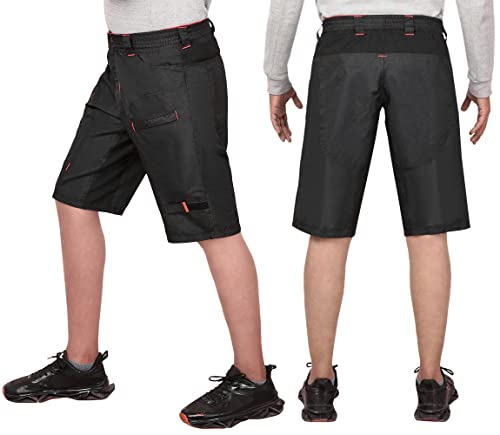 Image of The Single Tracker-Mountain Bike Cargo Shorts Antibacterial G-tex Padded Undershorts