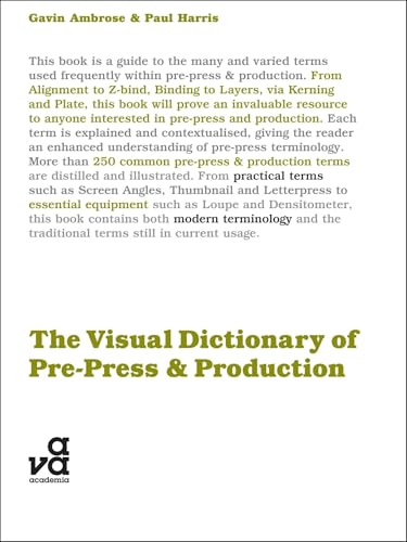 livre The Visual Dictionary of Pre-Press & Production