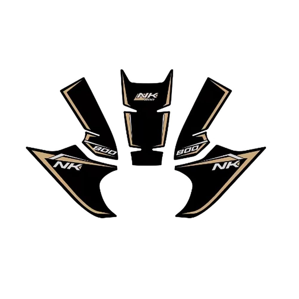 Motorcycle Fuel Tank Sticker Motorcycle Sticker Fuel Tank Side Decal Protector Traction Pad Cover Decoration Sets for CF&MO&to 800NK 800 NK 2023