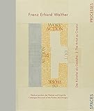 werkverzeichnis erstellen  Franz Erhard Walther: Manifestationen. Werkverzeichnis der Plakate, Bücher und Entwürfe 1958 – 2020