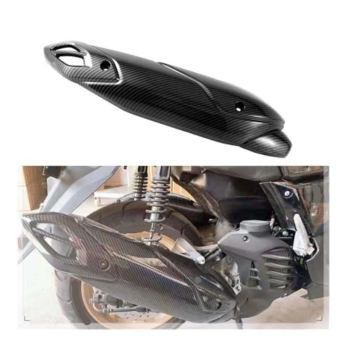 Cubierta térmica NMAX 155 protector de escape con aislamiento térmico NMAX155 2020 6