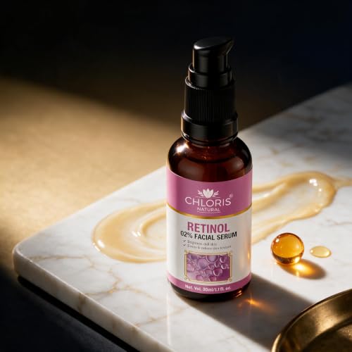 Image of Retinol Face Serum for Anti-Aging 30ml | Retinol (Vitamin A) Serum | Reduces Wrinkles, Fine Lines & Dark Spots | Boosts Collagen | Dermatologically Tested | Men & Women