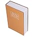 BAFOVY Book Safe Box for Money Dictionary Diversion Safe with Combination Lock Storage for Jewelry Passport ID Cards 9.45x6.3x2.17in (Brown)