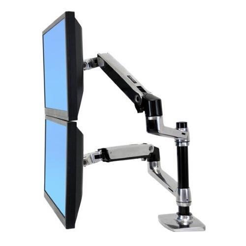ERGOTRON LX モニターアーム マウント デュアル 45-248-026 Amazon.com: Ergotron 45-248-026 Mounting Arm for Flat Panel
