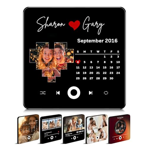 Imán Decorativo Rectangular con Música Personalizada miniatura 1