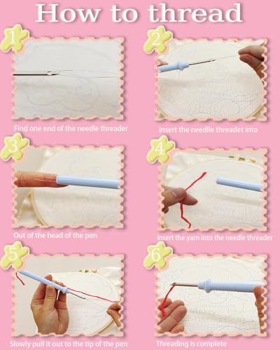 Image of TCDZMYGS Punch Needle Kit for Beginners Adults-Turkey,with Video Tutorial