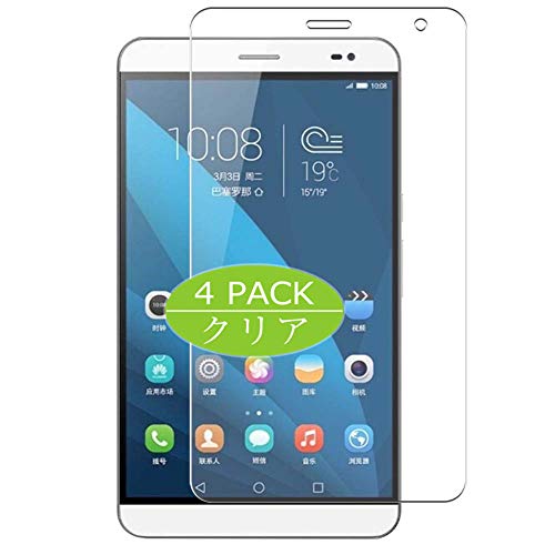 VacFun 4 Piezas Protector de Pantalla, compatible con Huawei MediaPad X1 / X2 7.0 7