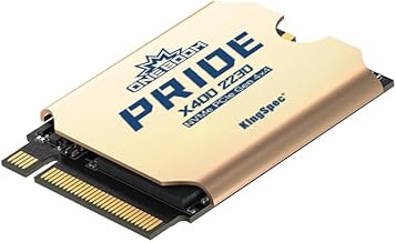 KingSpec OneBoom X400 Series 512GB M.2 2230 SSD NVMe Gen4, 3D NAND TLC Internal SSD, Compatible with Gaming PC/Laptop