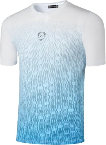 jeansian Boy's Quick Dry Fit Sport Short Sleeve Breathable T-Shirt Tee Shirt Tshirt Tops Tennis Golf Bowling LBS7012