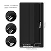 nuveti Large Exercise Mat - 15mm/20mm/30mm Thick Yoga Mat | Workout Mat for Fitness, Yoga, Pilates, Stretching & Floor Exercises for Women & Men with Free Carrying Bag