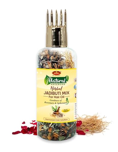 BNSN Natural Jadibuti Mix For Hair Oil With Goodness of Rosemary,...