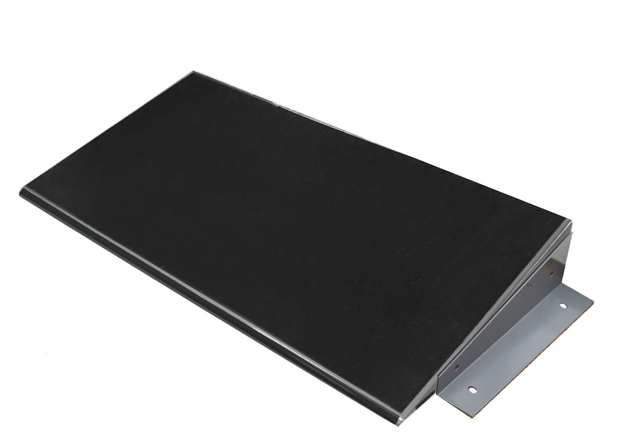 Avonstar Classics Range Grey Grippy Door Ramp (6 Inch Grippy Door Ramp With Strip & Fixing Plates)