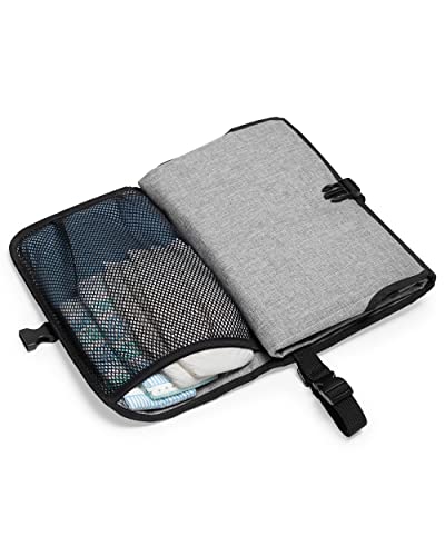 Skip Hop Portable Baby Changing Pad, Pronto, Grey Melange - image 7