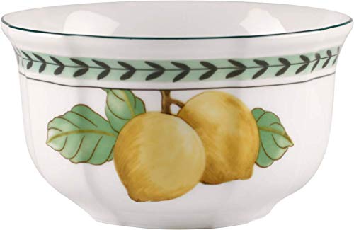 Villeroy & Boch French Garden Modern Fruits 4In Bowl : Assorted Set Of 4, 20 Oz, Premium Porcelain, White/Colored #TOP1