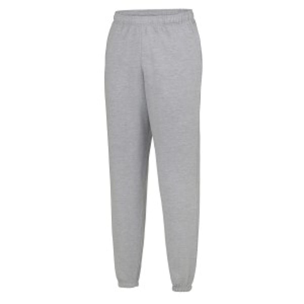 AWDis Men's College Cuffed Jogpants Sports Jogger, Grey (Heather Grey), Large