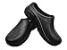 Natural Uniforms Womens Ultralite Strapless Clogs Black Size 9