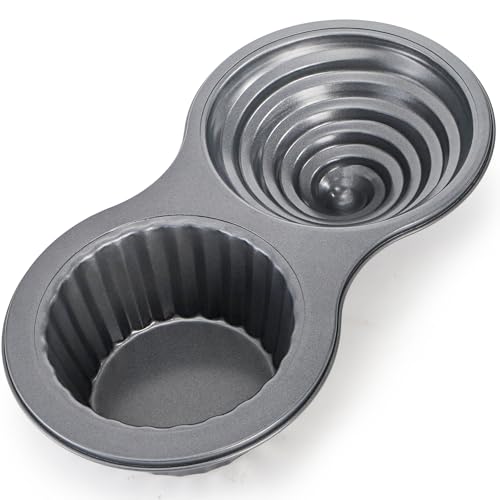 Tosnail Non-stick Giant Cupcake Pan, Jumbo Muffin Pan, Large Cupcake Mold for Birthday Party