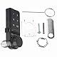 Kombinationsschloss Touch Keypad Passwort Elektronisch Sicherheit Digital Lock für Schule Angestellter Gym Sports Locker(#1)
