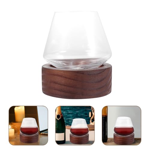 Vaso de whisky de cristal elegante con base robusta para hostelería 8