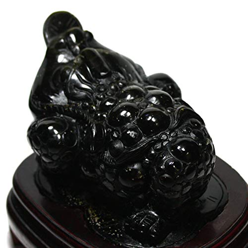 Amazon.co.jp: 【石流通センター】☆置物一点物☆【彫刻置物】銭蛙(三