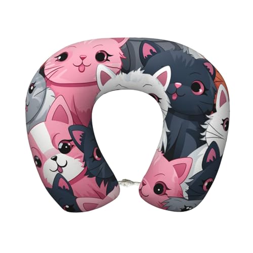 Almohada de espuma viscoelástica para viaje tamaño estándar miniatura 1