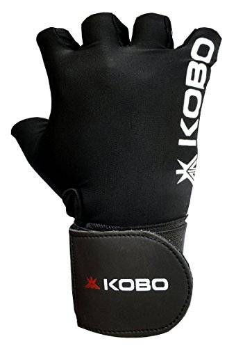 Image of Kobo WTG-09 Gym Gloves with Wrist Support (Black)
