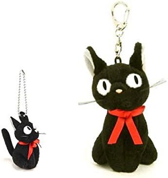 Amazon 魔女の宅急便 黒猫のジジ ぬいぐるみ マスコットキーホルダー ミニマスコット 2点セット ぬいぐるみ おもちゃ