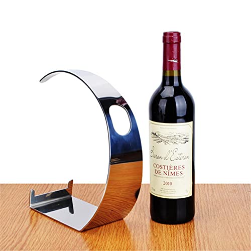 CdyBox European Stainless Steel Creative Wine Shelf Household Wine Bottle Rack by CdyBox - Image 2
