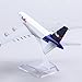 QIYUMOKE 1/400 A380 Model Plane for FedEx Diecast Metal Airplane Model kit for Airbus A380 (5.5-inch L) with Display Plane Stand for Adults Airplane Toy Aviation Gift or Desktop Collection
