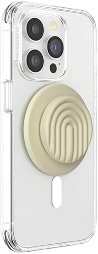 Miniatura 2 de PopSockets Agarre para teléfono MagSafe con soporte, soporte magnético, parte superior intercambiable, sujeción segura para fundas MagSafe de