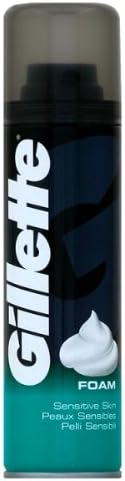 Gillette Sensitive Skin Shaving Foam 200ml x 6