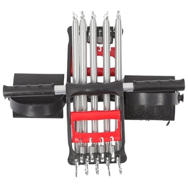 HEMOTON Multi-Functional Chest Expander Handles Heavy Duty Spring Fitness Exerciser for Home Workouts Portable and Adjustable for Men for Chest and Arm Training