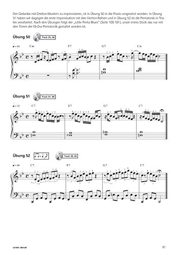 Die außergewöhnliche Schule für Blues-Piano: Der einfachste Weg zur perfekten Blues-Improvisation (inkl. Download). Lehrbuch für Klavier. Klavierschule. Klavierstücke. Klaviernoten. Musiknoten.