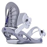 K2 Charm Snowboard Bindings -Women's - Silver - Small