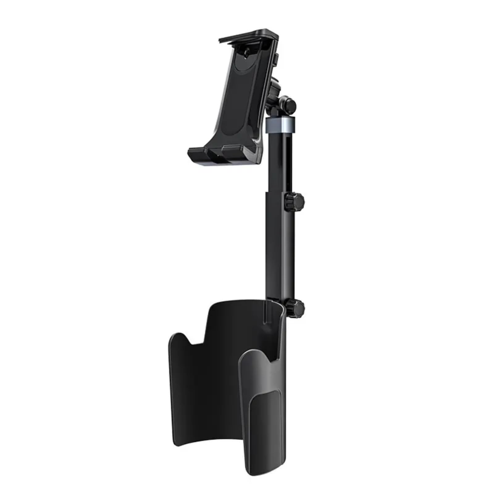 1 Soporte Universal Para Tableta Y Teléfono De Coche, Adaptador De Soporte Multifunción Para Organizador De Bebidas Y Almacenamiento Interior De Coche. Portavasos Vehículo