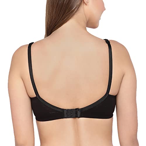 Image of Inner Sense Organic Cotton Bamboo Bra for Woman with Concentric Stitches I Full Coverage Bra for Heavy Bust with Side Support I Non Padded Innerwear with Wire-Free Design