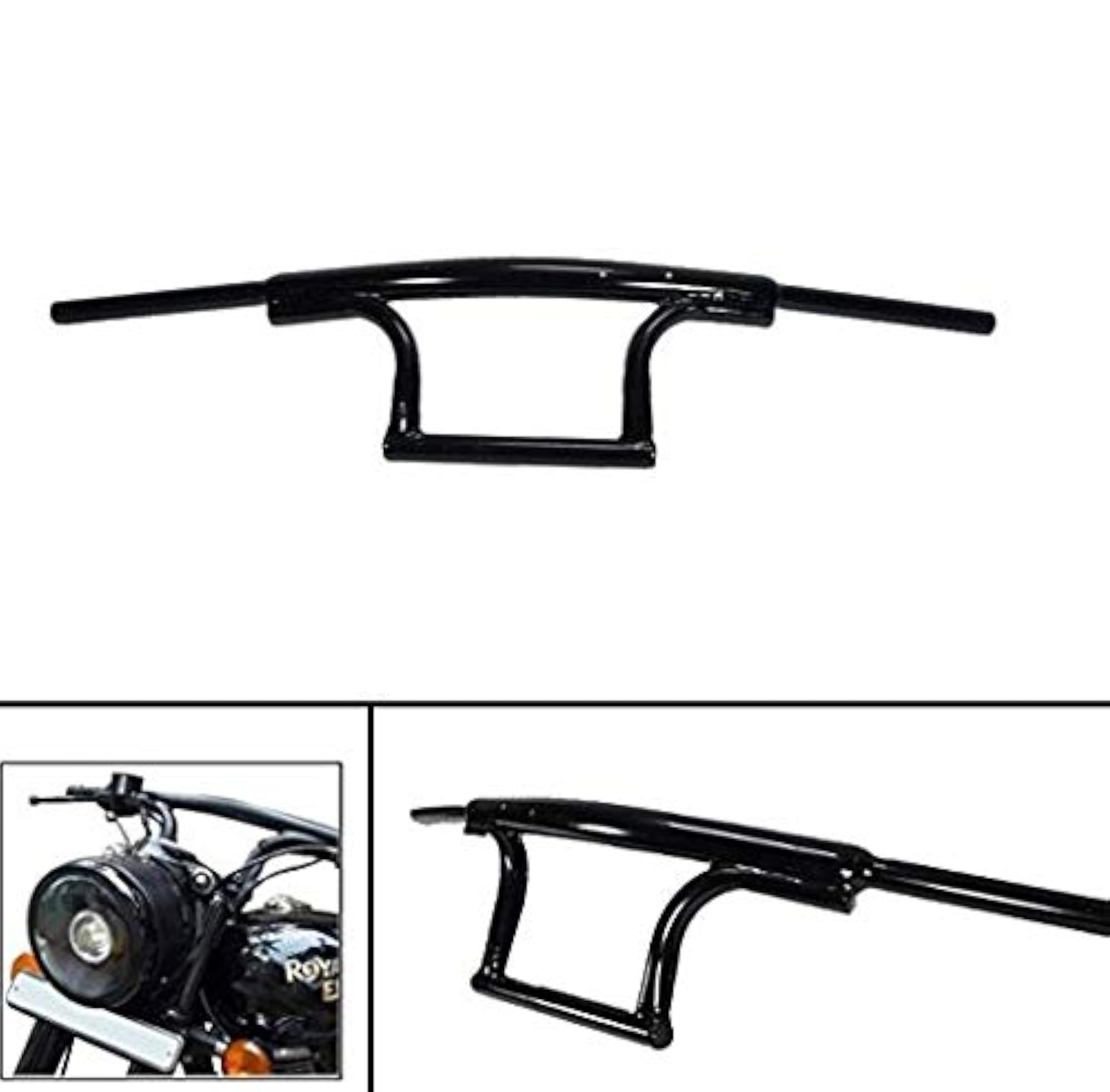Dual Triple Curved Pipe Handlebar, Universal for All Bikes