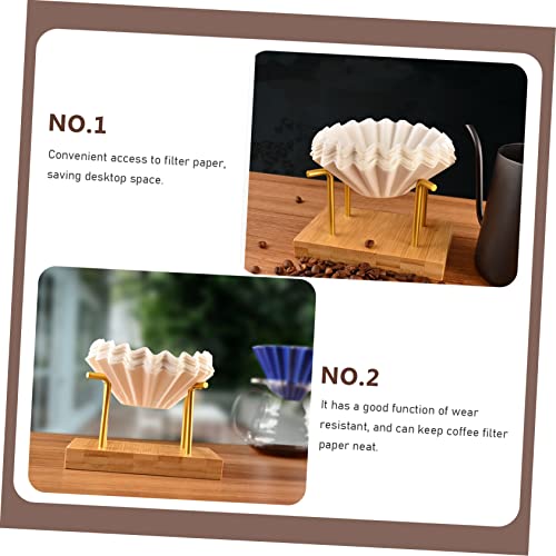 Alipis 5 Peças Suporte Para Filtro De Café Organizador De Armazenamento De Café Despensa De Papel De
