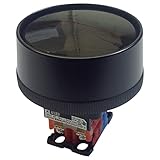  AR30B2R-11B  FUJI PUSHBUTTON GIANT HEAD RECESSED WITH FULL GUARD 1NO+1NC AUX BLACK