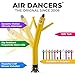 LookOurWay Air Dancers Wacky Waving Inflatable Tube Man Set - 10 Feet Tall Inflatable Dancing Man with Blower - Yellow