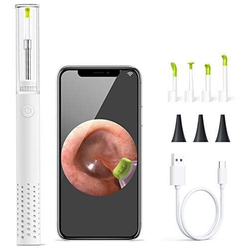 カメラ付き耳かき 耳かきカメラ 耳鏡 耳かき 耳掃除 カメラ付き耳かき イヤースコープ Wifi電子耳鏡 Ip67 防水 500mahの大容量バッテリー 3 9mm 極細レンズ耳掻 高画質 6ledライト照明レンズ耳掻きカメラiphone Ipad Android 対応 耳掻き 子ども お年寄り プレゼント 日本