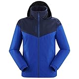 lafuma gore tex rain jacket Lieferumfang: 1 Lafuma wasserdichte Herrenjacke Way JKT, Material: 100% Polyester, Größe: S, Farbe: Olympic Blue (Blau/Schwarz)
