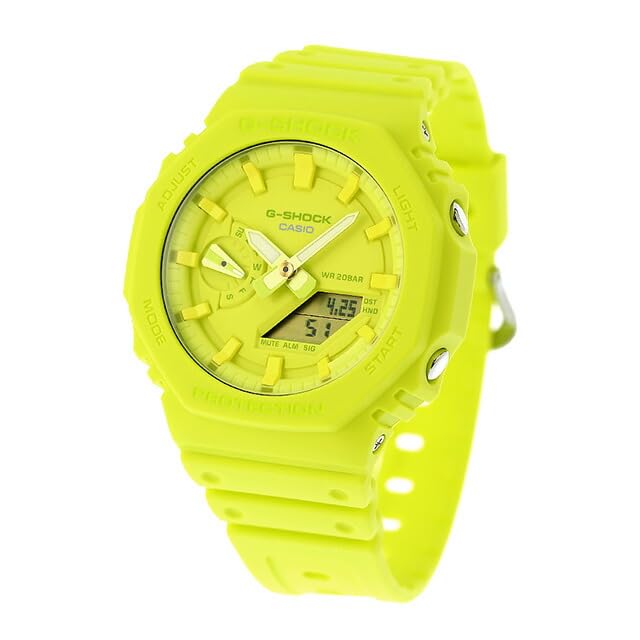 未使用 G-SHOCK デジタル腕時計 GA-2100 カーボンコア ベージュ 新品・未使用】カシオG-SHOCK GA-2100 ベージュ腕時計 男女兼用