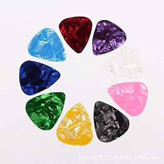 U/K Shrapnel Lot de 3 médiators pour guitare Couleur aléatoire 0,5 mm - Les Beatles, Paul McCartney, John Lennon, RIngo Starr, George Harrison U/K Shrapnel Lot de 3 médiators pour guitare Couleur aléatoire 0,5 mm – Image 2