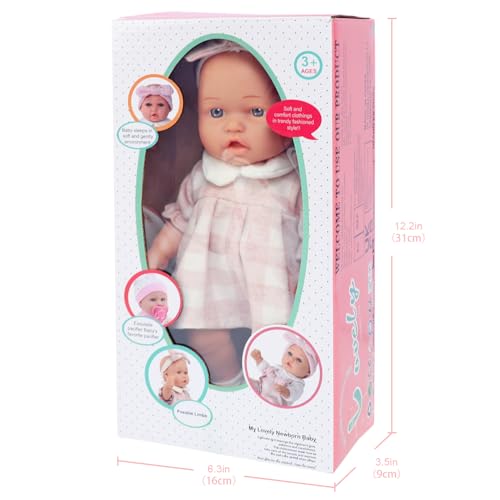 Muñeca Reborn ZITA ELEMENT 12 Pulgadas con 6 Accesorios miniatura 5