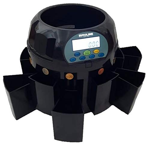 Euroline - Contador clasificador de monedas de alta velocidad Cover