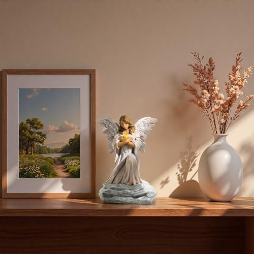 Figura de Ángel Memorial 6.1 Pulgadas para Decoración miniatura 4