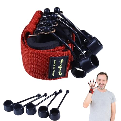 Entrenador de dedos de silicona - Entrenador portátil para ejercitar la mano Estiramiento de Dedos, Entrenador de Fuerza de Agarre de Silicona Amplificador de Rectificadores para Entrenamiento